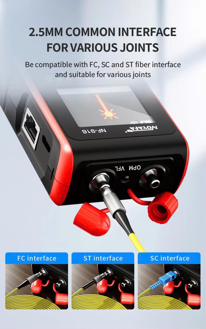 Chức năng của thiết bị đo noyafa NF-916