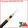 Cáp Quang ADSS 48FO KV100 Chính Hãng – Giải Pháp Truyền Dẫn Ngoài Trời Hiệu Quả