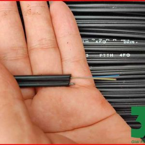Dây Cáp Quang Thuê Bao 4Fo Bọc Lỏng Chính Hãng Vinacap, 3M, Postef