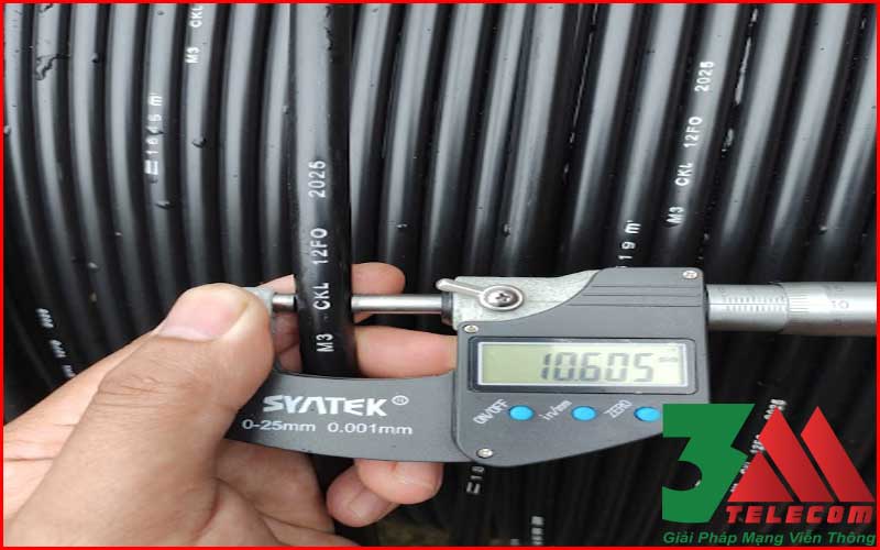 Cáp Quang Cống Kim Loại 12Fo Singlemode – Giải Pháp Truyền Dẫn Ổn Định