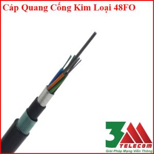Cáp Quang Cống Kim Loại 48Fo Singlemode – Giải Pháp Truyền Dẫn Ổn Định