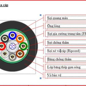 Cáp Quang Cống Kim Loại 48Fo Singlemode – Giải Pháp Truyền Dẫn Ổn Định