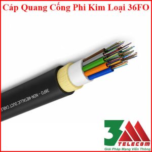 Cáp quang cống phi kim loại 36FO chính hãng
