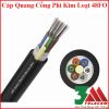 Cáp Quang Cống phi Kim Loại 48Fo Chính Hãng