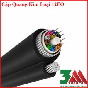 Cáp Quang Treo Kim Loại 12Fo Singlemode Chính Hãng
