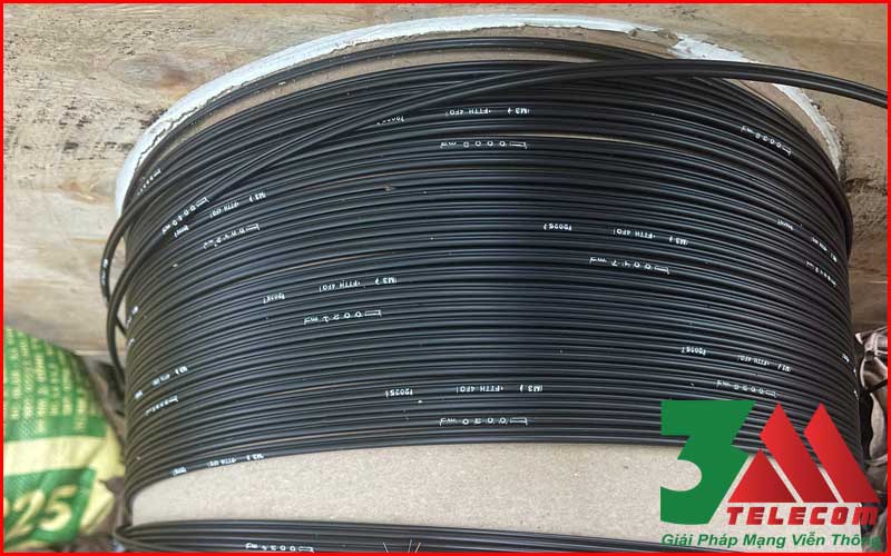 Dây Cáp Quang Thuê Bao 4Fo Bọc Lỏng Chính Hãng Vinacap, 3M, Postef