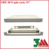 Hộp phối quang ODF 4FO gắn rack 19 inch trong nhà