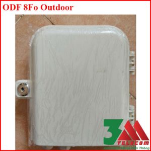 Hộp phối quang ODF 8Fo nhựa ngoài trời Outdoor