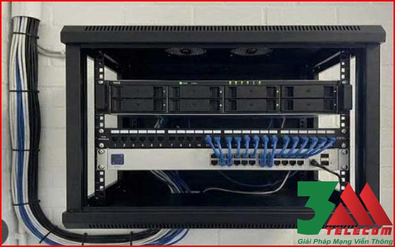 Tủ Rack 6U-d400 Trong Nhà 