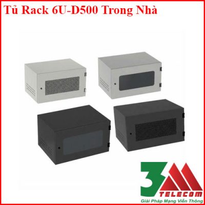 Tủ Rack 6U-D500 Trong Nhà – Giải Pháp Bảo Vệ Thiết Bị Mạng Trong Nhà Hiệu Quả