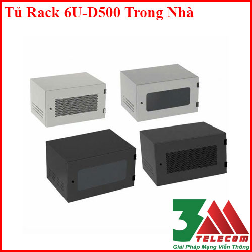 Tủ Rack 6U-D500 Trong Nhà – Giải Pháp Bảo Vệ Thiết Bị Mạng Trong Nhà Hiệu Quả