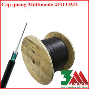 Cáp Quang Multimode 4Fo OM2 Chính Hãng Truyền Dẫn Tốc Độ Cao