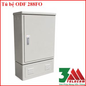 Tủ ODF 288 core ngoài trời đặt bệ Full phụ kiện