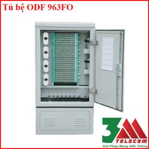 Tủ ODF 963 core ngoài trời đặt bệ Full phụ kiện