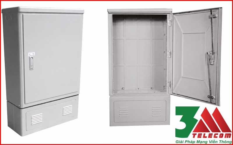 Tủ ODF 963 core ngoài trời đặt bệ Full phụ kiện