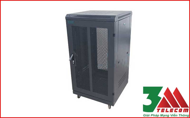 Tủ Rack 20U D600 Có Bánh Xe Thiết Kế Chắc Chắn, Dễ Di Chuyển