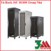 Tủ Rack 36U D1000 Cửa Lưới | Tủ Mạng 19 Inch Chịu Tải 500Kg
