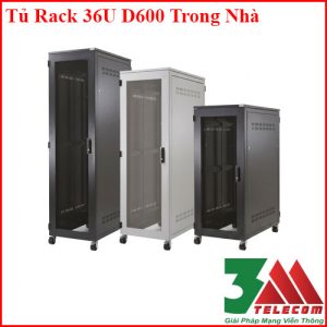 Tủ Rack 36U D600 19 Inch – Giải Pháp Lưu Trữ Thiết Bị Mạng Chuyên Nghiệp