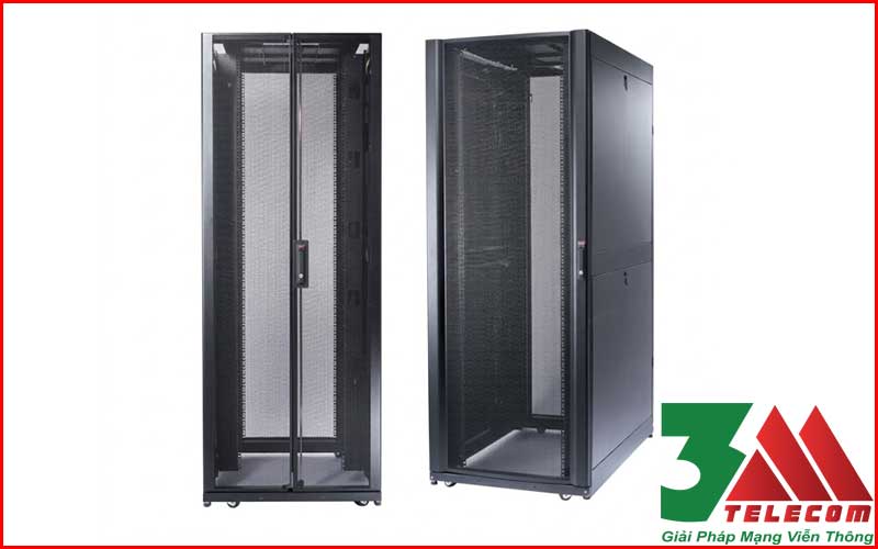 Tủ Rack 3M-R42U-600 Cửa Lưới | Tủ Mạng 19 Inch