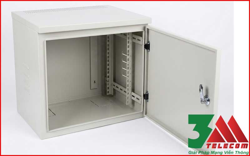 Tủ Rack Ngoài Trời 10U Chống Nước IP65 Chính Hãng