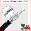 Cáp Quang Multimode 12FO OM4 Ngoài Trời GYXTW Chính Hãng
