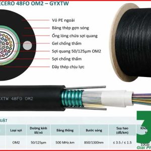 Cáp Quang Necero 48FO OM2 Chính Hãng Giá Rẻ Tại Hà Nội