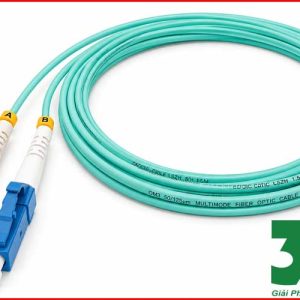 Dây Hàn Quang OM3 LC Multimode 1.5m Chuẩn 100% – Pigtail LC