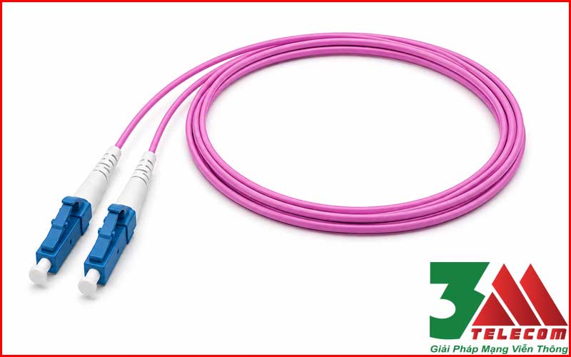 Dây Hàn Quang OM4 LC Multimode 1.5m Chuẩn 100% – Pigtail LC