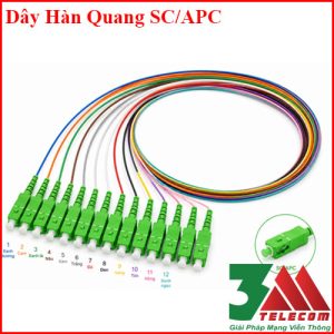 Dây Hàn Quang SC/APC Chuẩn 100% – Pigtail SC/APC Chính Hãng