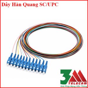 Dây Hàn Quang SC/UPC Chuẩn 100% – Pigtail SC/UPC Chính Hãng