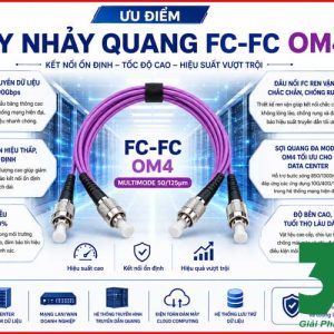 Dây Nhảy Quang FC-FC OM4 Multimode Giá Siêu Tốt Tại Hà Nội