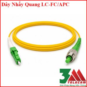 Dây Nhảy Quang LC/APC-FC/APC Singlemode Simplex Chính Hãng