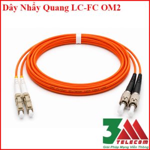 Dây Nhảy Quang OM2 LC-FC Multimode 1.5m Giá Rẻ Tại Hà Nội