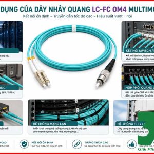 Dây Nhảy Quang LC-FC OM4 Multimode - Kết Nối Hiệu Suất Cao