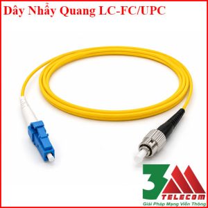 Dây Nhảy Quang LC/UPC-FC/UPC Singlemode Simplex Chính Hãng