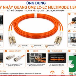 Dây Nhảy Quang OM2 LC-LC Multimode 1.5m Giá Rẻ Tại Hà Nội