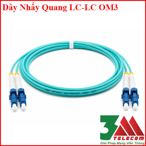 Dây Nhảy Quang OM3 LC-LC Multimode 1.5m Giá Rẻ Ở Hà Nội