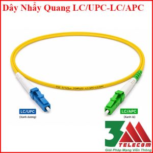 Sự khác Biệt Của Dây Nhẩy Quang LC/APC và LC/UPC