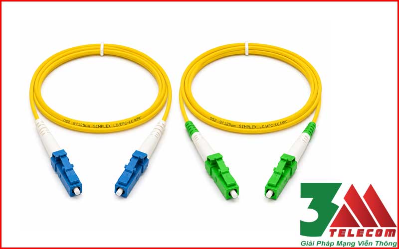Sự khác Biệt Của Dây Nhẩy Quang LC/APC và LC/UPC