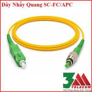 Dây Nhảy Quang SC/APC-FC/APC Singlemode Simplex Giá Ưu Đãi