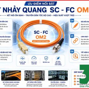 Dây Nhảy Quang SC-FC OM2 Multimode Giá Siêu Ưu Đãi Ở Hà Nội