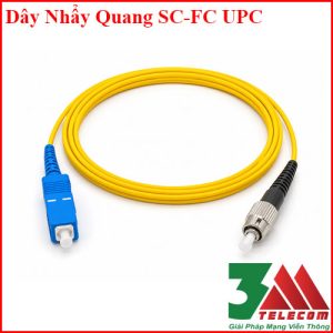Dây Nhảy Quang SC/UPC-FC/UPC Singlemode Simplex Giá Tốt