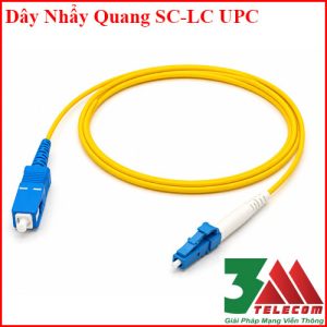 Dây Nhảy Quang SC/UPC-LC/UPC Singlemode Simplex Chính Hãng