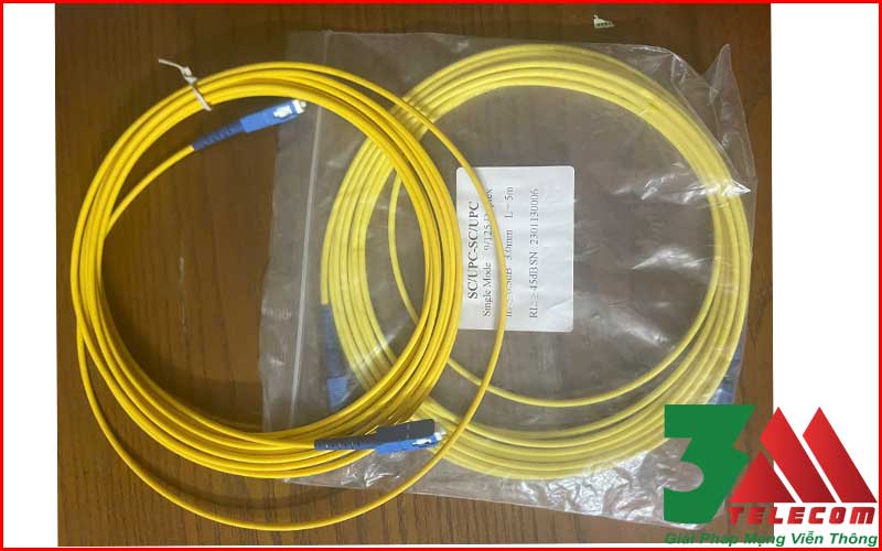 Dây Nhảy Quang SC/UPC-SC/UPC Singlemode Simplex 5M Giá Tốt