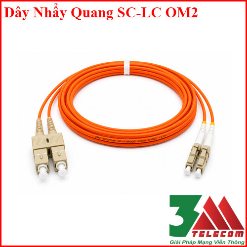 Dây Nhảy Quang OM2 SC-LC Multimode 1.5m Giá Rẻ Tại Hà Nội