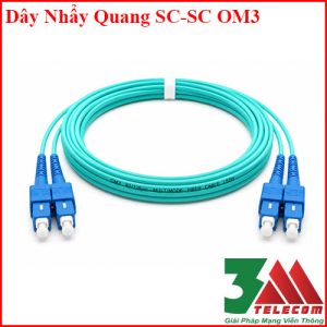 Dây Nhảy Quang OM3 SC-SC Multimode 1.5m Giá Siêu Hời