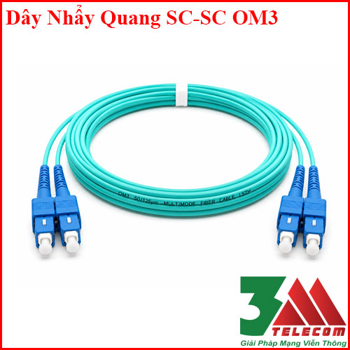 Dây Nhảy Quang OM3 SC-SC Multimode 1.5m Giá Siêu Hời