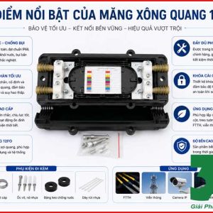 Măng Xông Quang 12FO Full Phụ Kiện – Giá Tốt Tại Hà Nội