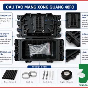 Măng Xông Quang 48FO Full Phụ Kiện – Giá Ưu Đãi Tại Hà Nội