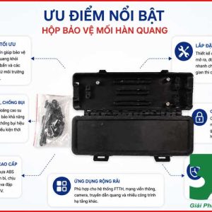 Măng Xông Quang 4FO Full Phụ Kiện – Giá Tốt Tại Hà Nội, Chính Hãng